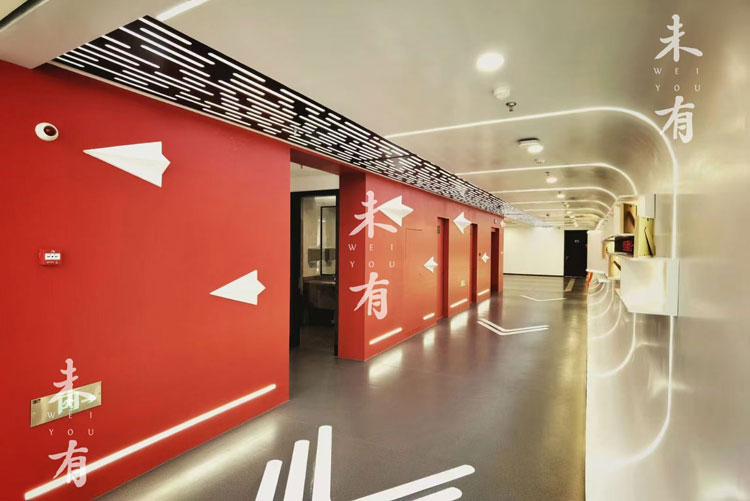 宁波栎社机场党群服务中心展馆